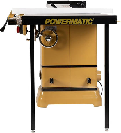Powermatic 10-Inch Table Saw, 52-Inch Rip, 1-3/4 HP, 115/230V 1Ph (Model PM1000)