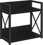 YINMIT Countertop Shelf Organizer,Coffee Bar Accessories,Spice Rack,Coffee Counter Shelf,2 Tier Coffee Organizer Station for Mugs,Cups,Cream,Syrup(Black, Large)