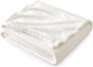 Bedsure Fleece Throw Blanket for Couch Cream - Lightweight Plush Fuzzy Cozy Soft Blankets and Throws for Sofa, 50x60 inches