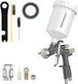 InoKraft D1 LVLP Air Spray Gun Basic Kit, Ease of use, Paint Gun for Cars & House DIY Painting, 1.3mm Nozzle, with Paint Sprayer Accessories