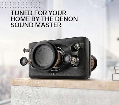 Denon Home 350 Home Stereo Wireless Speaker (White), Bluetooth Wireless, 0.75" Tweeters, 6.5" Woofers, HEOS Built-in, AirPlay 2, Multi-Room Streaming, Simple Setup