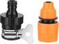Faucet Connector for Portable Cordless Pressure Washer Use, Faucet Water Providing Way of Car Floor Wall Fence Cleaning(Note: for Pipe Diameter:0.4 Inch Use Only)