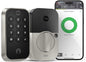 Yale Security Assure Lock 2 Deadbolt, Satin Nickel Keyed Smart Entry Door Lock with Wi-Fi Connected Keypad for Code Entry and Remote Access, YRD410-WF1-619