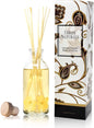 Urban Naturals Vanilla Orchid and Almond Scented Reed Diffuser Oil Set | Rich, Nutty Fragrance with Almond, White Orchid, Coconut Milk, Vanilla and Amber | Great Holiday Home Air Freshener