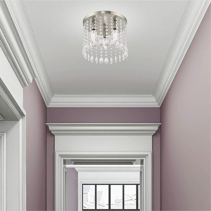 Livex Lighting 3 Lt Brushed Nickel Ceiling Mount