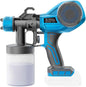 Tilswall Cordless Paint Sprayer for Dewalt 20V Battery,Electric Spray Paint Gun for House Painting,Furniture,Wall,Cabinets,Iron Fence(Battery Not Included)