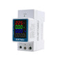 GUETNEU Color Digital Display Energy Meter Multifunction Tester Rail-Mounted Meter GT2P-E, 80270V AC, 0100A, 025KW, 50/60Hz. Measurement of Volts, Amps, Watts, Hertz, PF and Kilowatt-Hours