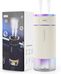 Portable Small Humidifiers for Travel, Mini Air Ultrasonic Humidifier with Filter Element - Cool Mist, Whisper Quiet, Nightlight, 350ML Tank, Car Modes, Perfect for Baby, Bedroom, Hotel, Desk, Plants