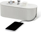 RAMFIYN Large Cable Organizer Box for Power Strips, Surge Protectors, Chargers, TV Computer Wires - White