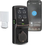 Lockly Secure Pro Wi-Fi Smart Door Lock, Keyless Entry with PIN Genie® Digital Keypad, 3D Biometric Fingerprint Sensor Front Door Lock Deadbolt, Voice Control & Auto Lock - Left Fingerprint Edition