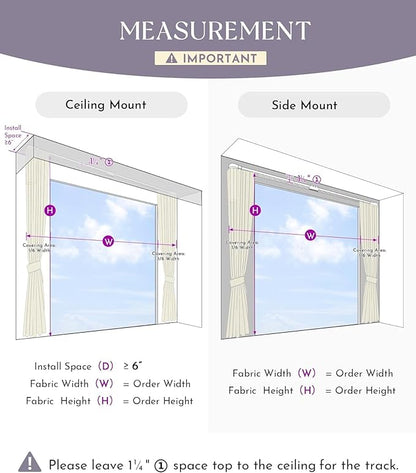 Graywind Rechargeable Smart Curtains Compatible with Alexa Google Remote Control Automatic Drapes for Sliding Door Room One-Way or Split Draw Joinable Curtain Custom Width Up to 220"(Pure White)