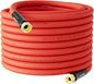 SPECILITE 5/8" Hot/Cold Garden Water Hose 100 ft, -50℉-190℉,Flexible & Lightweight With 3/4" Brass Fittings for Yard, Outdoor, Farm, Red