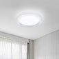 Ultra Thin 7 Inch LED Flush Mount Ceiling Light, 18W 5000K Hardwire Fixture, Round White Lamp for Kitchen Bedroom Hallway