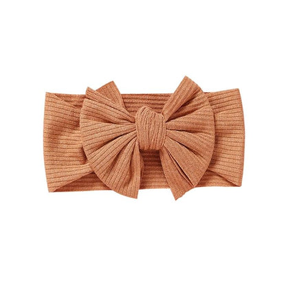 Mookiraer Baby Girls Headbands with Bows Handmade Hair Accessories Stretchy Hairbands for Newborn Infant Toddler Baby Essentials (Figure 7pcs)