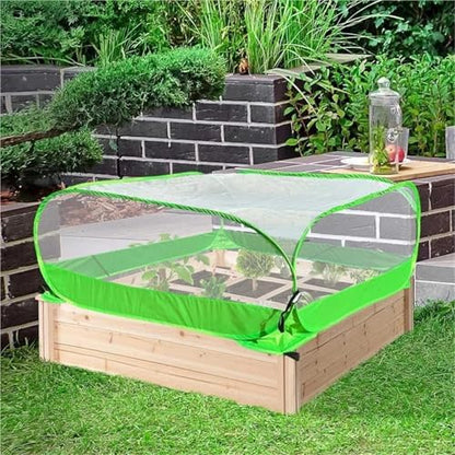 Garden Mesh Plant Cover Outdoor Plant Protector Enclosure Raised Bed Bird and Pest Protection Guard 1PC