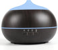 HAPPTWS 500ML Essential Oil Diffuser - BPA Free Ultrasonic Aromatherapy Diffuser, with 7-Color Lights Waterless Auto Shut Off for Home、Room、pet Room - Black