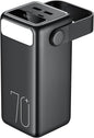 Portable Charger 70000mAh Power Bank, 22.5W Fast Charging USB C Battery Pack, 3 Outputs, LED Display, LED Light, External Cell Phone Huge Capacity Battery Bank for iPhone, Samsung, iPad, Camping