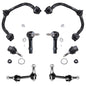 Detroit Axle - Front End 8pc Suspension Kit for Ford Expedition 2004 2005 2006, 2 Upper Control Arms 2 Lower Ball Joints 2 Sway