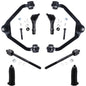 Detroit Axle - Front Upper Control Arms + Inner Outer Tie Rods + Boots Replacement for Ford Explorer Ranger Mazda B2500 B3000 B4