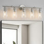 5-Light Bathroom Light Fixtures, Brushed Nickel Vanity Lights for Bathroom