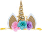 Nishine Baby Elastic Glitter Unicorn Horn Headband Children Unicorn Party Supplies Cosplay Gift