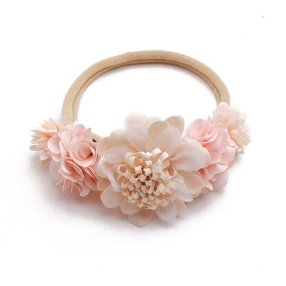 6pcs Baby Headbands Nweborn Flower Hair Bows for Girls-Infant Elastic Hair Band Bows Wraps Baby Headband Hair Accessories Gifts for Toddles