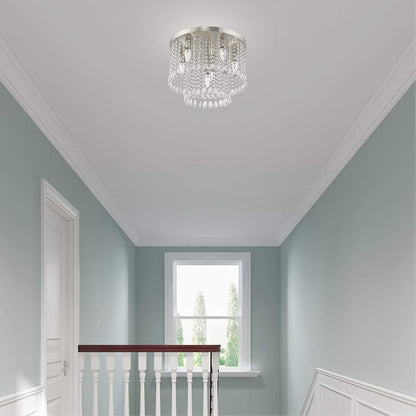 Livex Lighting 6 Lt Brushed Nickel Ceiling Mount