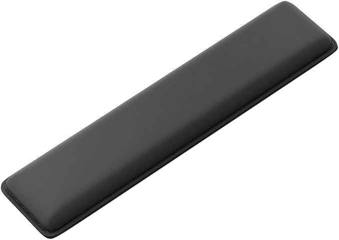 Faluber Cooling Gel Wrist Rest, 12.5-inch Length for Compact Keyboard, Memory Foam Palm Rest with Non-Slip Footpad, Ergonomic Design, Stain Resistant, PC Accessory Gaming Gear (Small-Compact)