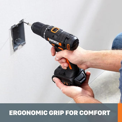 Worx WX108L 20V 1/2" Cordless Drill Driver Power Share - (Batteries & Charger Included)