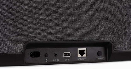Denon Home 350 Home Stereo Wireless Speaker (Black), Bluetooth Wireless, 0.75" Tweeters, 6.5" Woofers, HEOS Built-in, AirPlay 2, Multi-Room Streaming, Simple Setup, Powerful Design