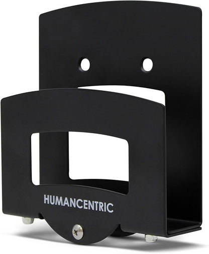 HumanCentric Cable Box and Modem Mount, Adjustable Wall Mount for Small and Narrow Devices, Cable Boxes, Modems, DVD Players, Streaming Media Devices, Mount on The Wall Behind TV, Hardware Included