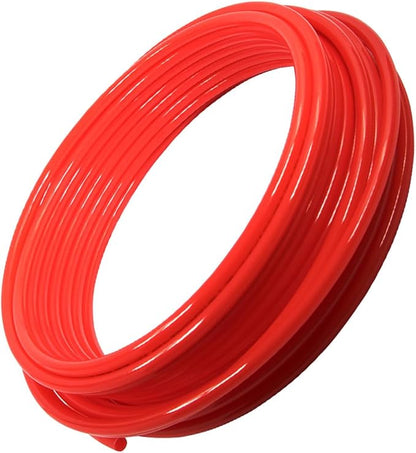 Pex-A Tubing, 3/4" x 300 Ft Coil, Non-Barrier Pex Pipe for Potable Water, Flexible Water Tubing, Red