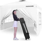 OASISHOME Pop-up Gazebo Instant Portable Canopy Tent 10'x10', Bag, for Patio/Outdoor/Wedding Parties and Events (White, 10x10)