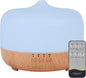 HAPPTWS 1000ml Essential Oil Diffuser - Remote Control Aromatherapy Diffuser 7 Color Changing LED for Large Room Home