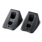 Amazon Basics Automotive Wheel Chocks, 2-Pack, Black