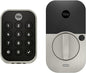 Yale Assure Lock 2 Touch Deadbolt, Satin Nickel Smart Keyless Entry Door Lock with Z-Wave (ZW3) Connected Touch Keypad and Fingerprint Scanner, YRD450-F-ZW3-619