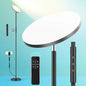 LED Floor Lamp, 3000LM 30W Super Bright Standing Lamp, 300W Equivalent Modern Torchiere Sky Lamp, 2700K-6500K Stepless Dimming with Remote & Touch Control, 69" Tall Lamp for Living Room Bedroom Office