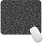 Armanza Square Mouse Pad Black Leopard,Personalized Premium-Textured Custom Mouse Mat Design,Washable Mousepad Cloth,Non-Slip Rubber Base Computer Mouse Pads for Wireless Mouse