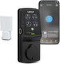 Lockly Secure Pro Wi-Fi Smart Door Lock, Keyless Entry with PIN Genie® Digital Keypad, 3D Biometric Fingerprint Sensor Front Door Lock Deadbolt, Voice Control & Auto Lock - Left Fingerprint Edition