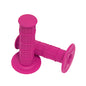 7/8 Practical Motorcycle Hand Grips Dirt Bike Motocross Gel Handlebar 2Pc- Pink