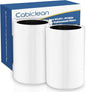 Blue Pure 411 Replacement Filters Compatible with Blueair Blue Pure 411 Genuine, 411+, 411 Auto and MINI Air Purifier, Include 2 Particle and 2 Activated Carbon