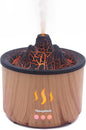 Volcano Essential Oil Diffuser & Humidifier for Bedroom, 400ml Cool Mist Aromatherapy Diffuser with 5 Night Light Modes, Small Ultrasonic Quiet Humidifier for Office, 36H Ultra-Long Time, Volcano Lamp