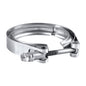 EVIL ENERGY V Band Clamp for Flange Kit Stainless Steel (1, 3.5)