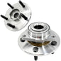 Aspligo 2Pcs 515072 Front Wheel Bearing Hub Assembly Fit for Dodge Ram 1500 2002 2003 2004 2005 2006 2007 2008, 5 Lug