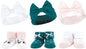 Hudson Baby Girl's Headband and Socks Giftset