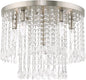 Livex Lighting 6 Lt Brushed Nickel Ceiling Mount