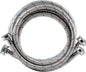 Stainless Steel Washing Machine Hoses 6ft,Stainless Steel Washing Machine Hose Hot and Cold Striped Water Connection(2Packs),Universal Fit for All Standard Wash Machines-by MIFLUS