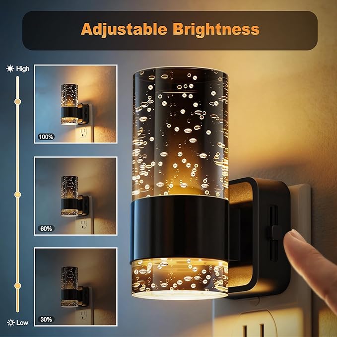 JandCase Night Light,Nights Plug into Wall,Nightlight for Kids V