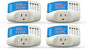 BSEED Voltage Protector, Single Outlet Surge Protector for Valuable Home Appliance Multi-Function Plug with Protection Wall Mount Power Suppressor for TV/PC/Refrigerator, 15A,125V, 1875W, 4 Pack