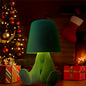 Modern Table Lamp for Youth: Rechargeable Cute Light for Kids Child Teen - Gift for Birthday Christmas Halloween Easter (Green Big)